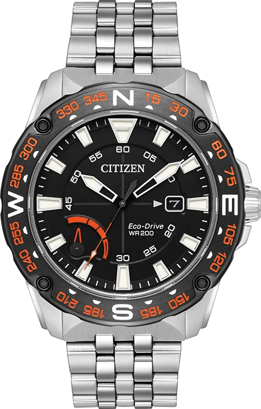 Citizen PRT Eco-Drive Men's Watch AW7048-51E