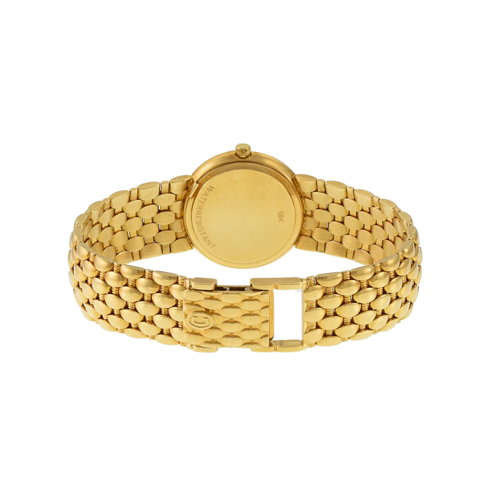 Concord Cocktail Watch 18K Yellow Gold with Diamonds Quartz
