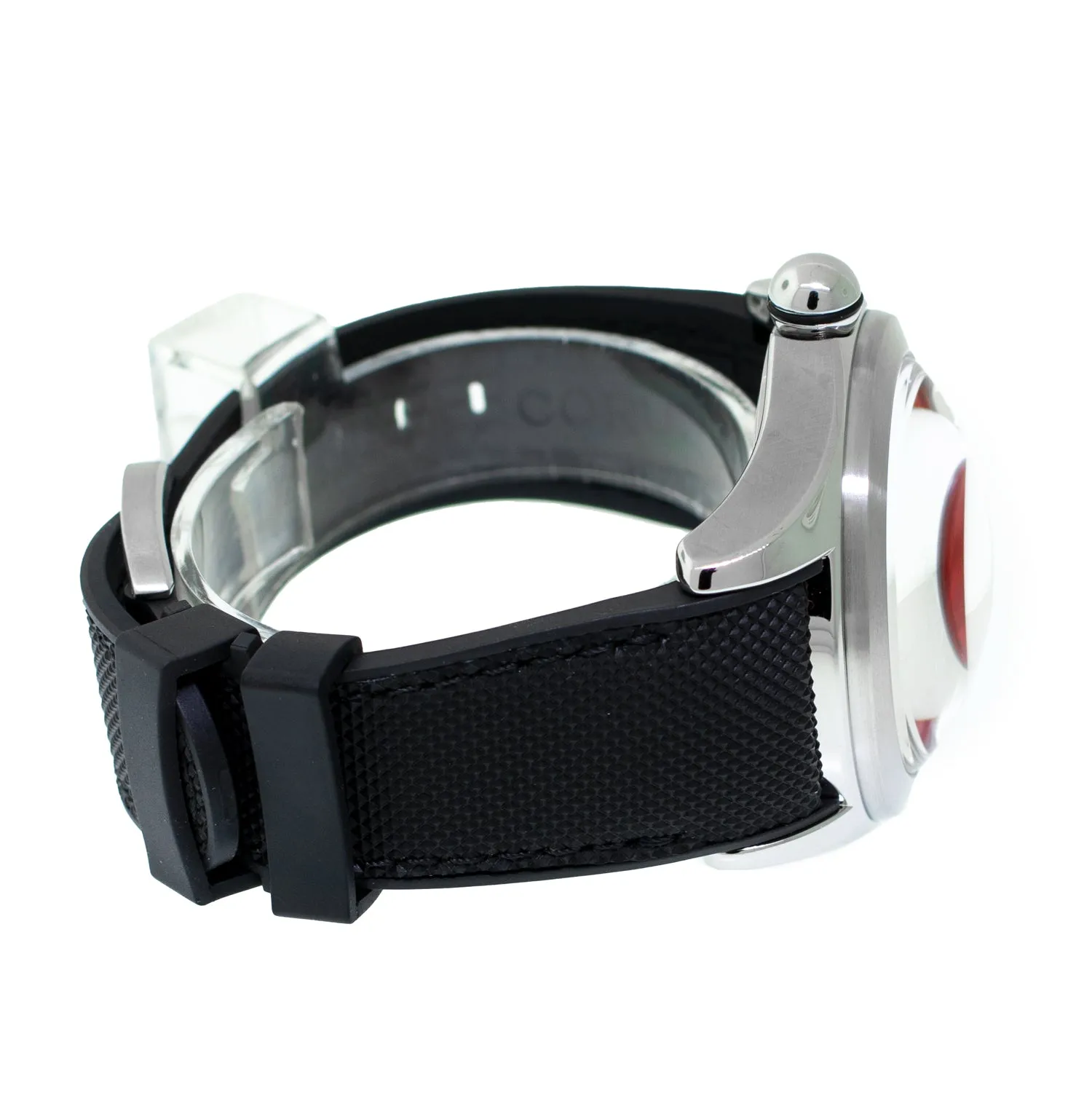Corum Bubble 42mm Red STOP Dial L082/03232 Limited Edition