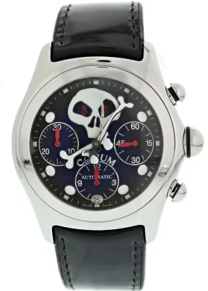 Corum Bubble â€œJolly Rogerâ€ Chronograph  285.140.20 Limited Edition Mens Watch