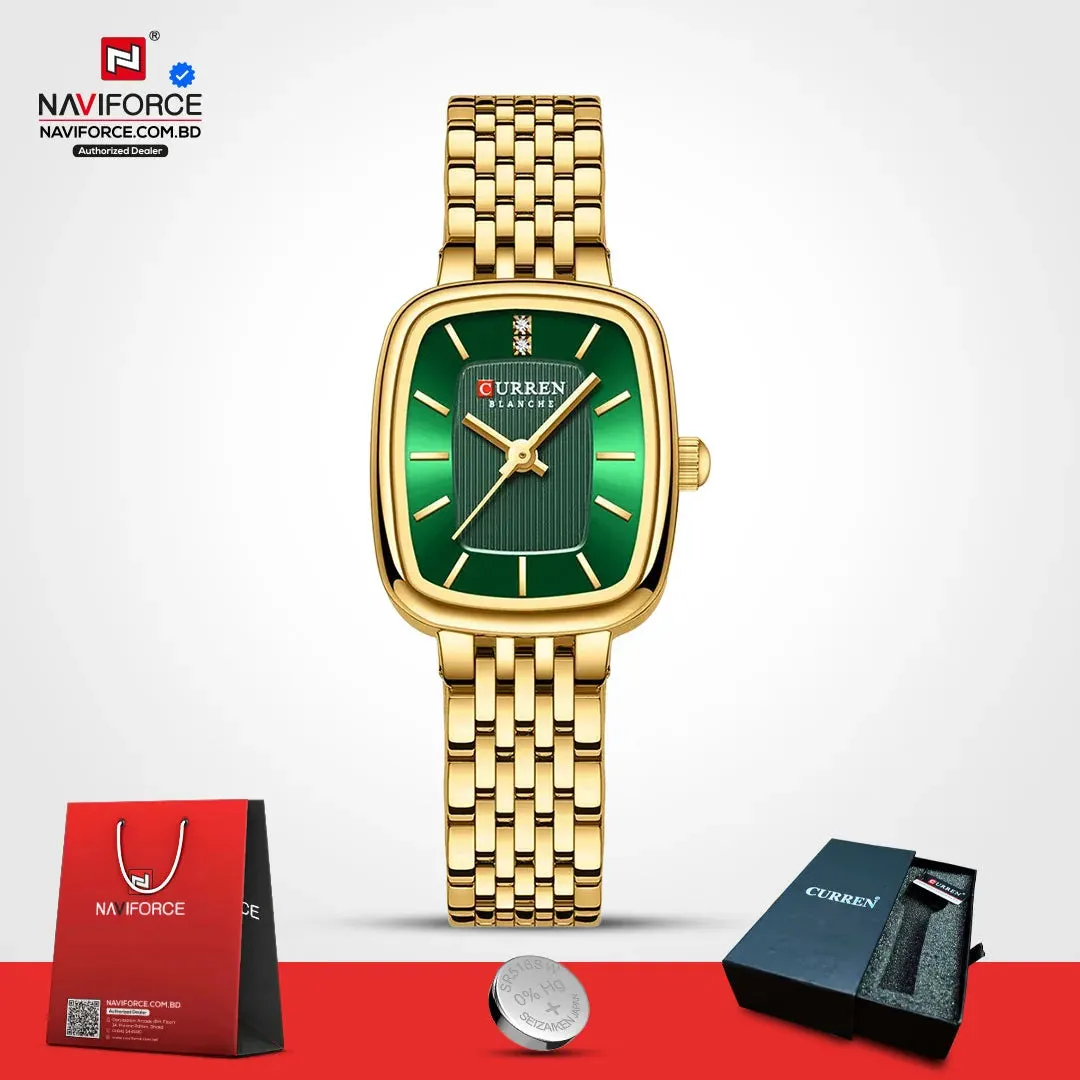 Curren 9093 For Women - Gold Green