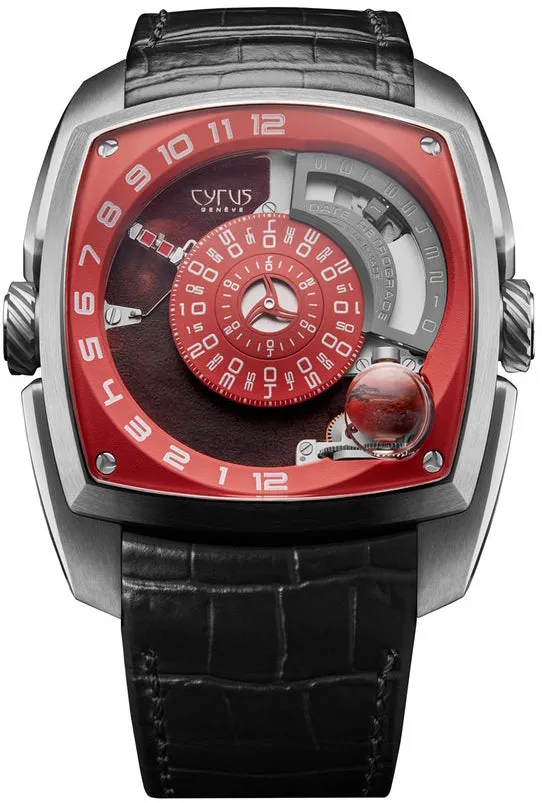 Cyrus Klepcys Mars Red Titanium Limited Edition Watch