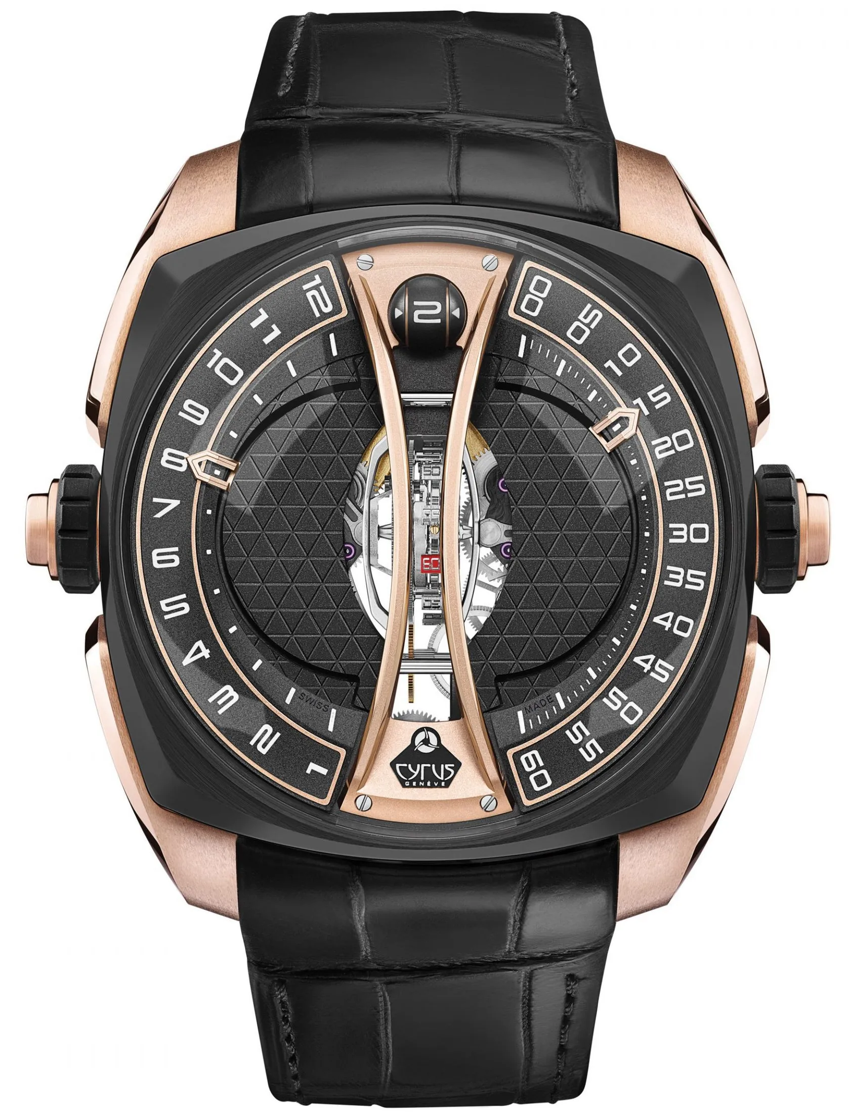 Cyrus Klepcys Vertical Tourbillon Rose Gold Titanium Limited Edition Watch