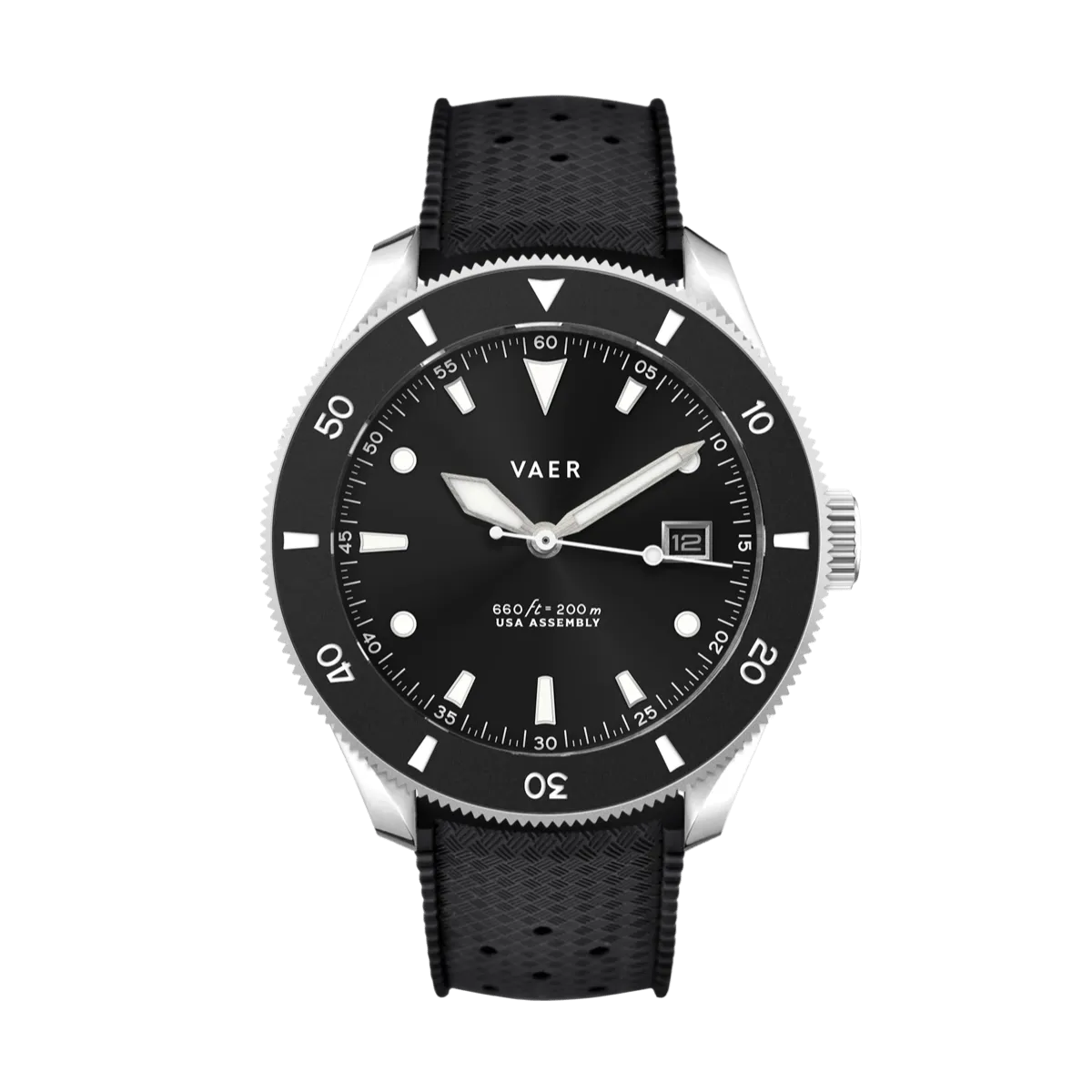 D4 Meridian - Black Matte USA Solar 42mm
