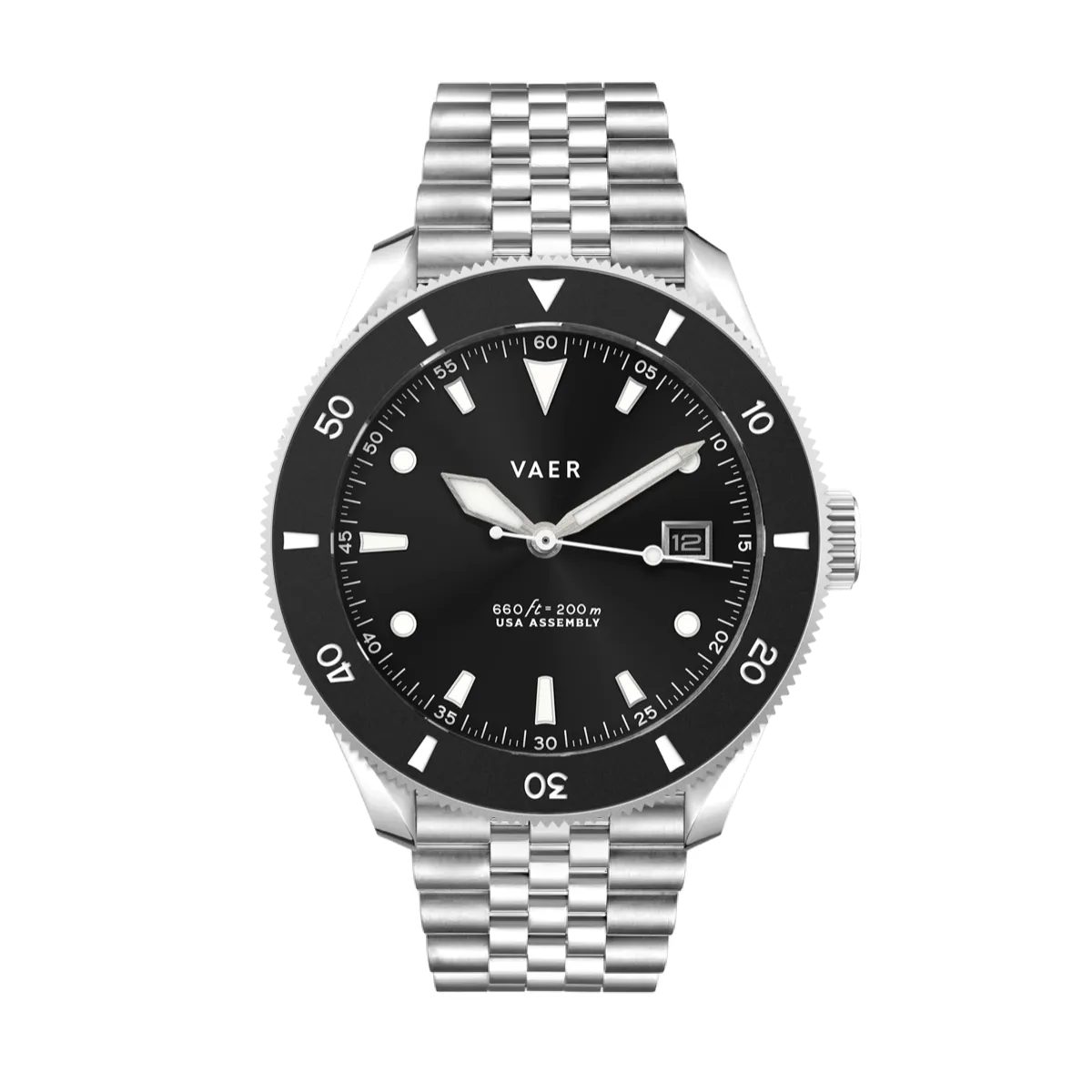 D4 Meridian - Black Matte USA Solar 42mm