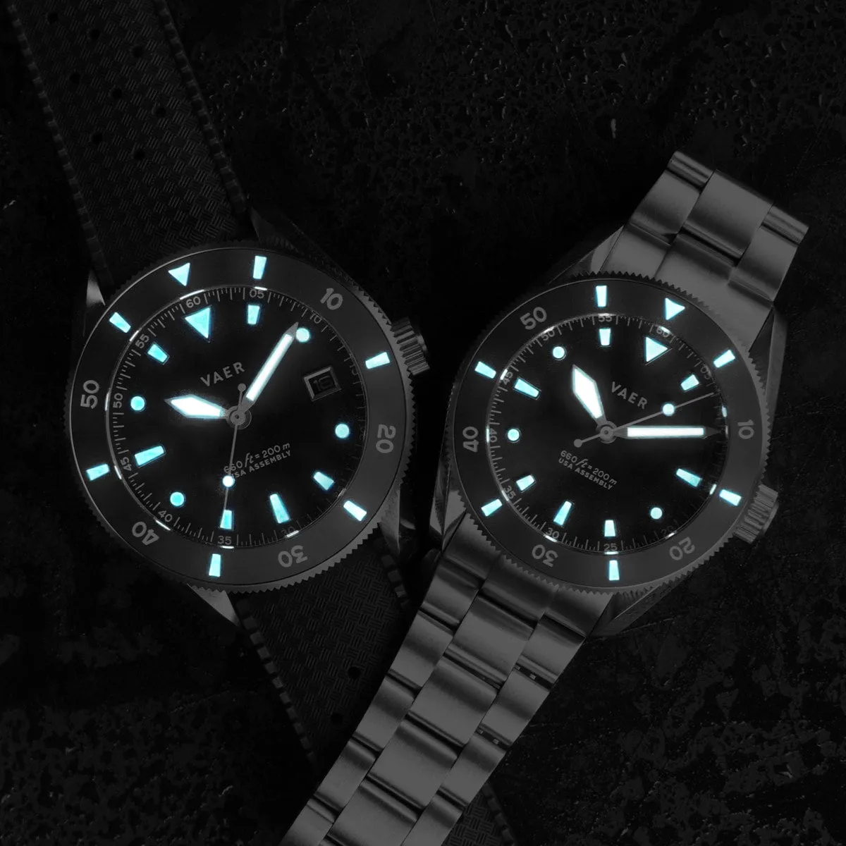 D4 Meridian - Black Matte USA Solar 42mm