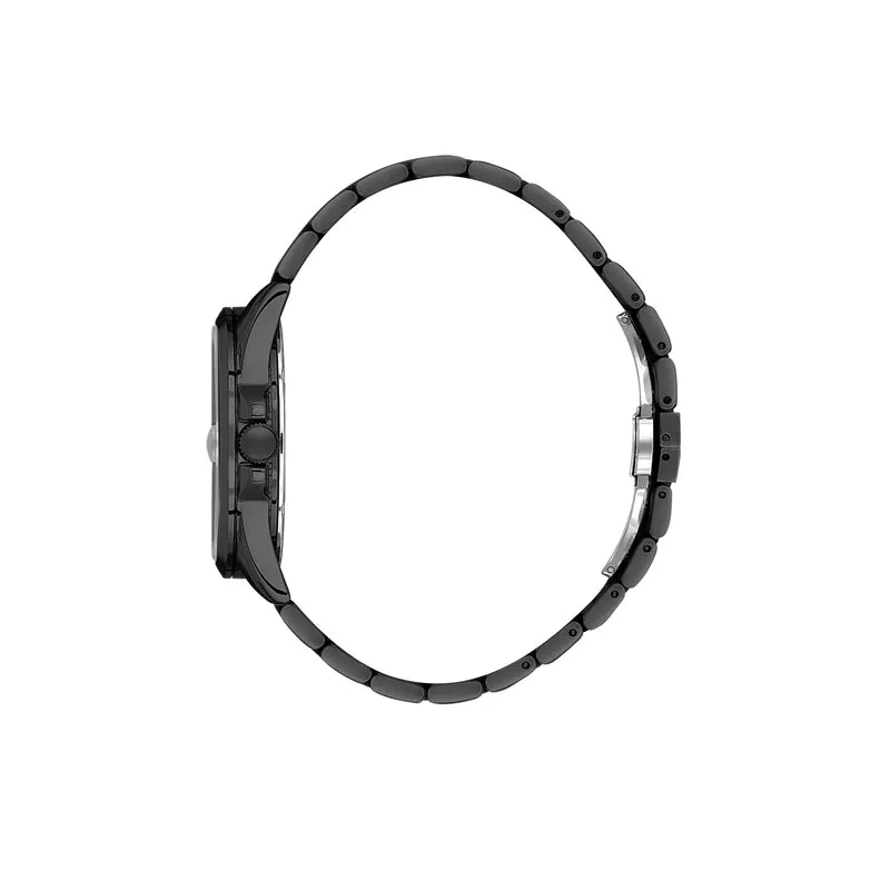 Daniel Klein Premium Men's Analog Watch Black Stainless Steel  DK.6.14037