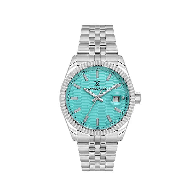 Daniel Klein Premium Men's Analog Watch Silver Stainless Steel  DK.1.13985