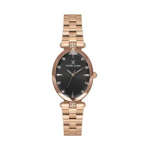 Daniel Klein Premium Women's Analog Watch Rose Gold Stainless Steel  DK.1.13954