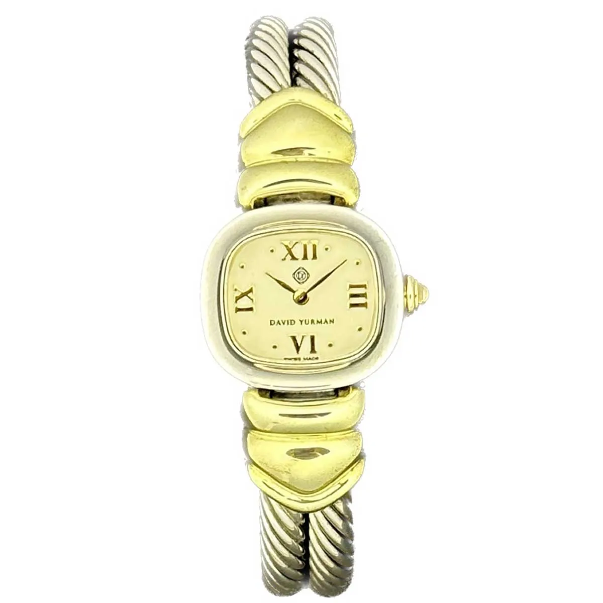 David Yurman Double Cable Bangle Watch
