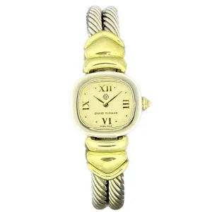 David Yurman Double Cable Bangle Watch