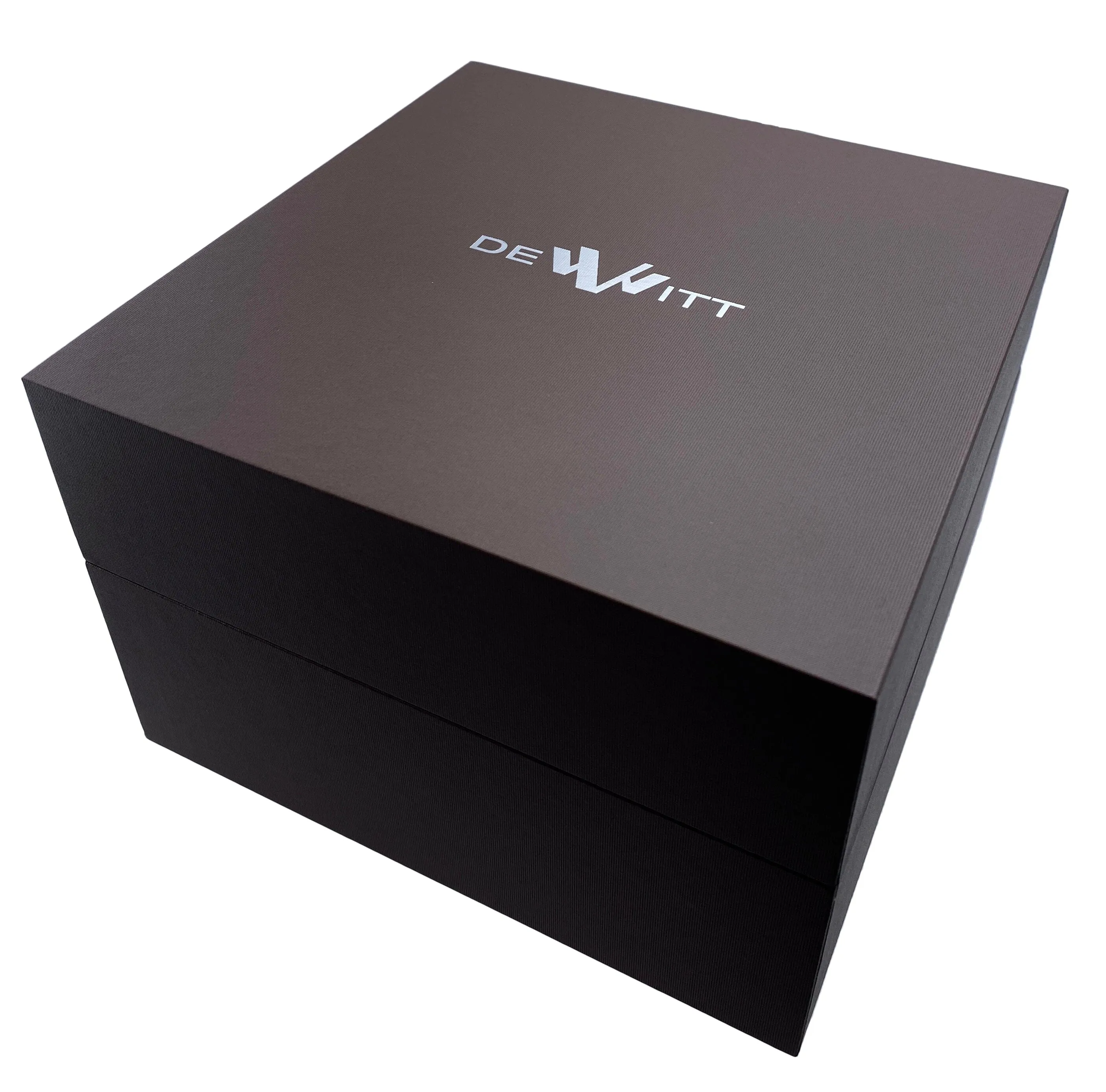 Dewitt Academia FTV.PTS.001.RFB Black & Red Dial Mens Watch Box Papers