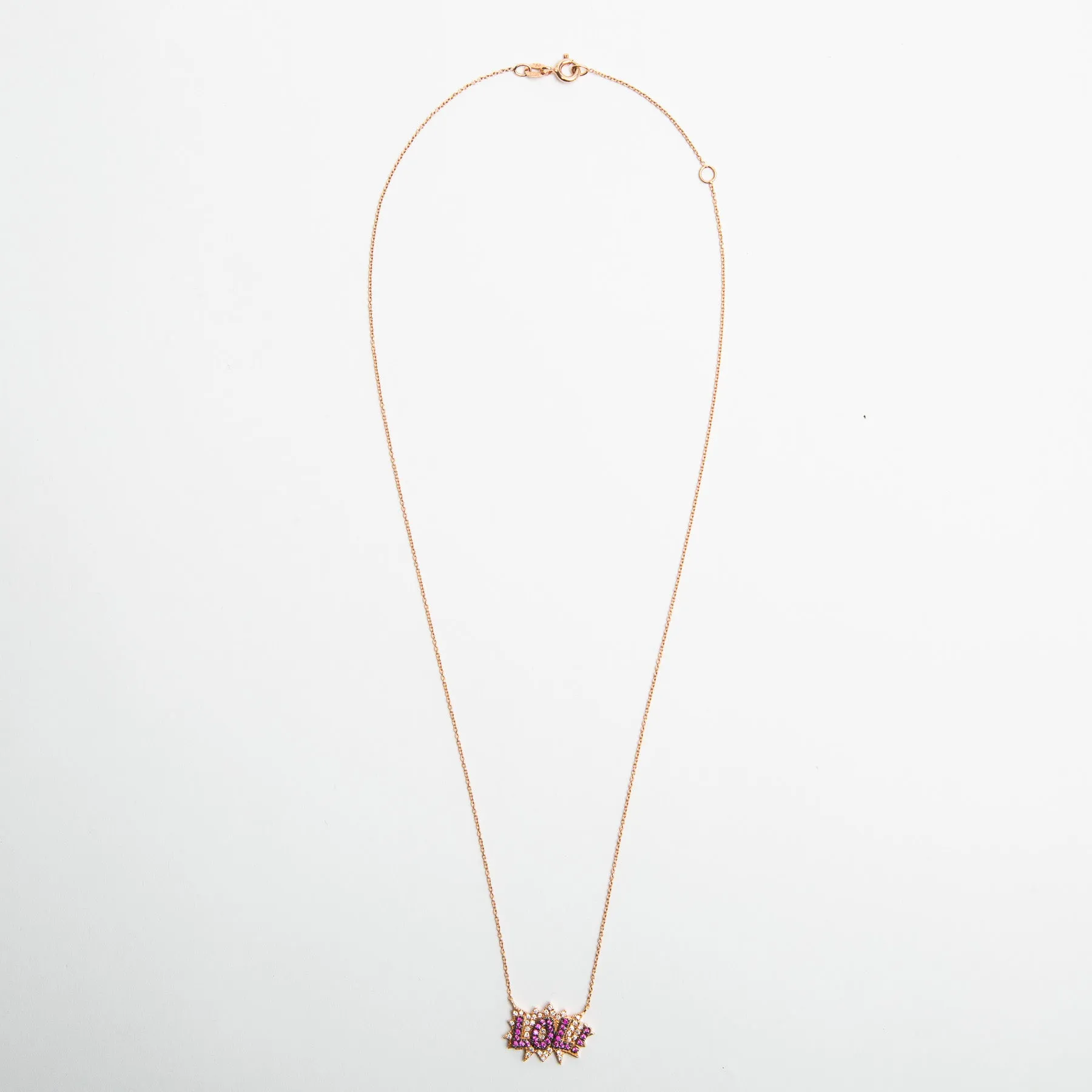 DIANE KORDAS | LOL DIAMOND SAPPHIRE NECKLACE