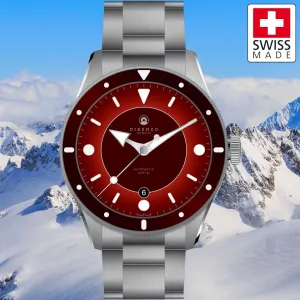 Direnzo DRZ03 Eclipse (Burgundy&nbsp;Red) - Swiss&nbsp;Made LE