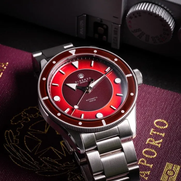 Direnzo DRZ03 Eclipse (Burgundy&nbsp;Red) - Swiss&nbsp;Made LE