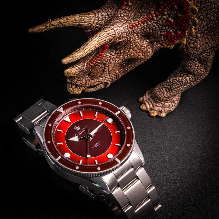 Direnzo DRZ03 Eclipse (Burgundy&nbsp;Red) - Swiss&nbsp;Made LE