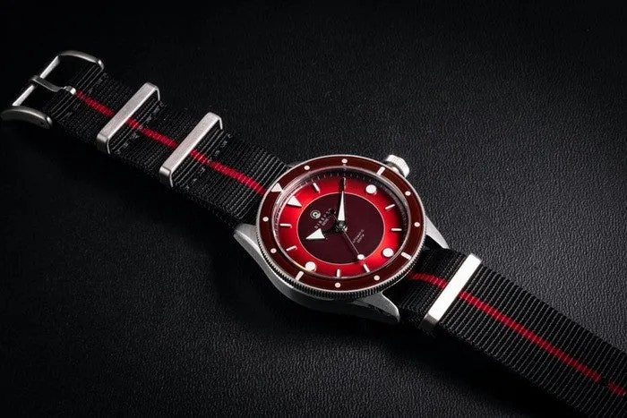 Direnzo DRZ03 Eclipse (Burgundy&nbsp;Red) - Swiss&nbsp;Made LE