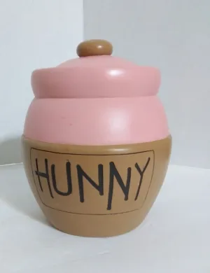 Disney Winnie The Pooh Collector Series Pink Jar