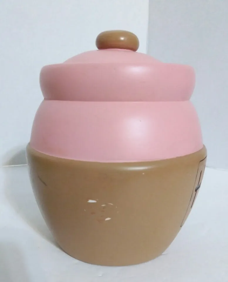 Disney Winnie The Pooh Collector Series Pink Jar