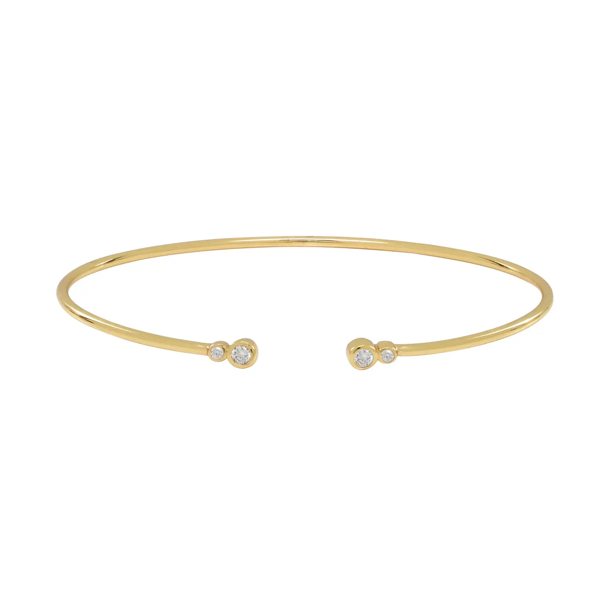 Double CZ Cuff