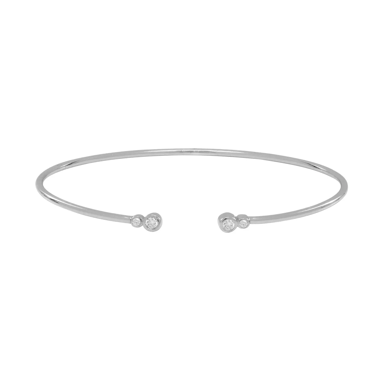 Double CZ Cuff