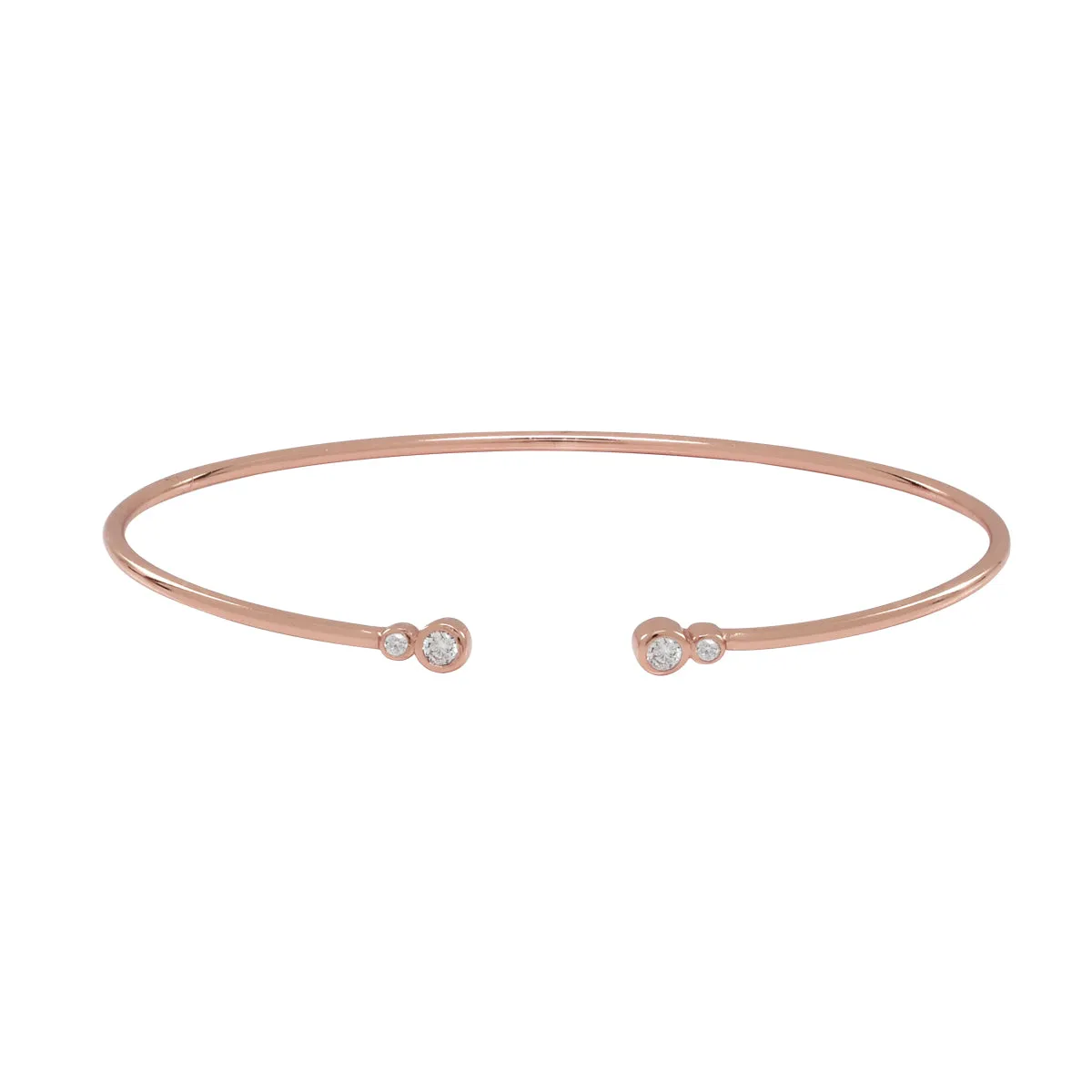 Double CZ Cuff