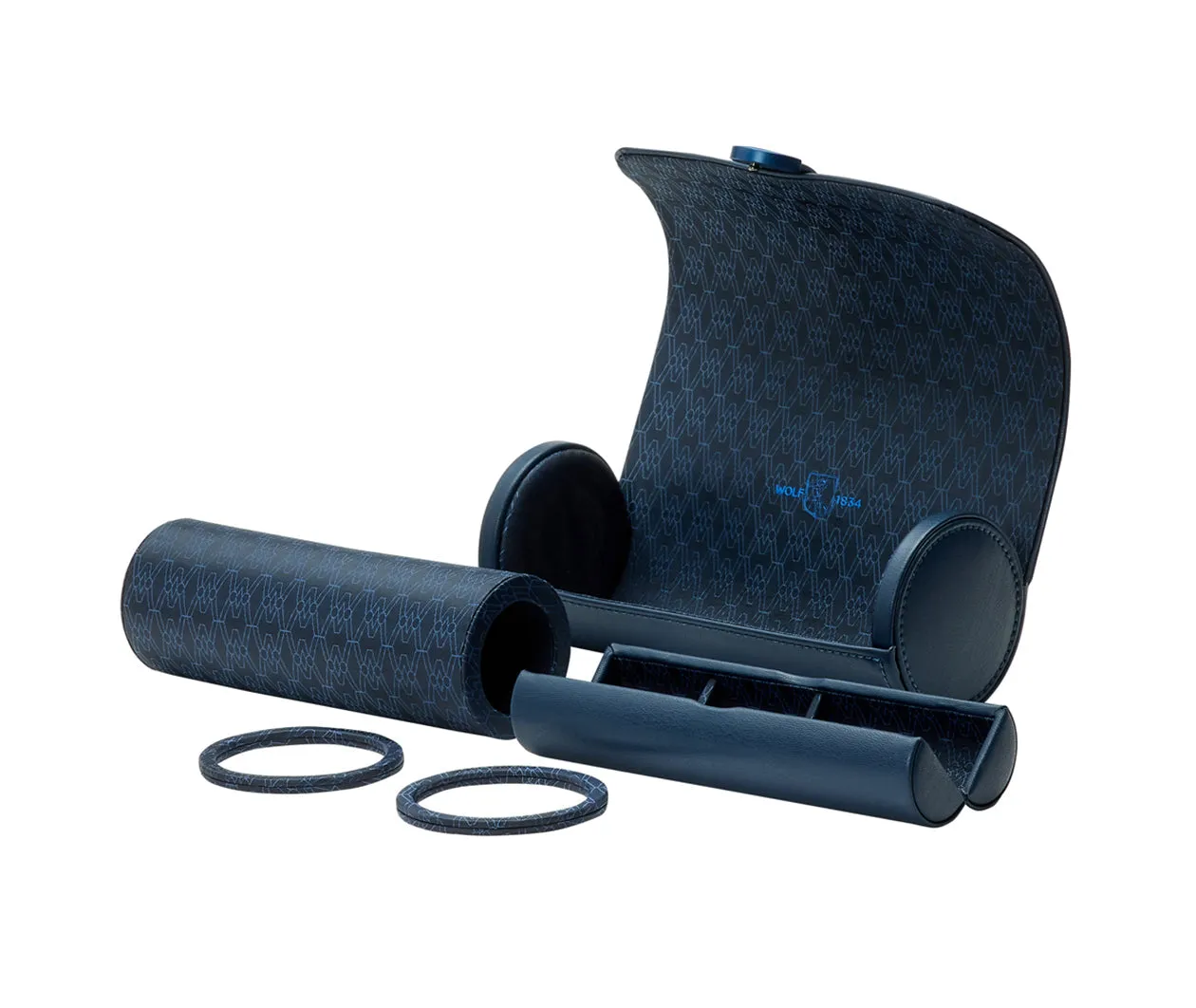 Earth Triple Watch Roll Blue