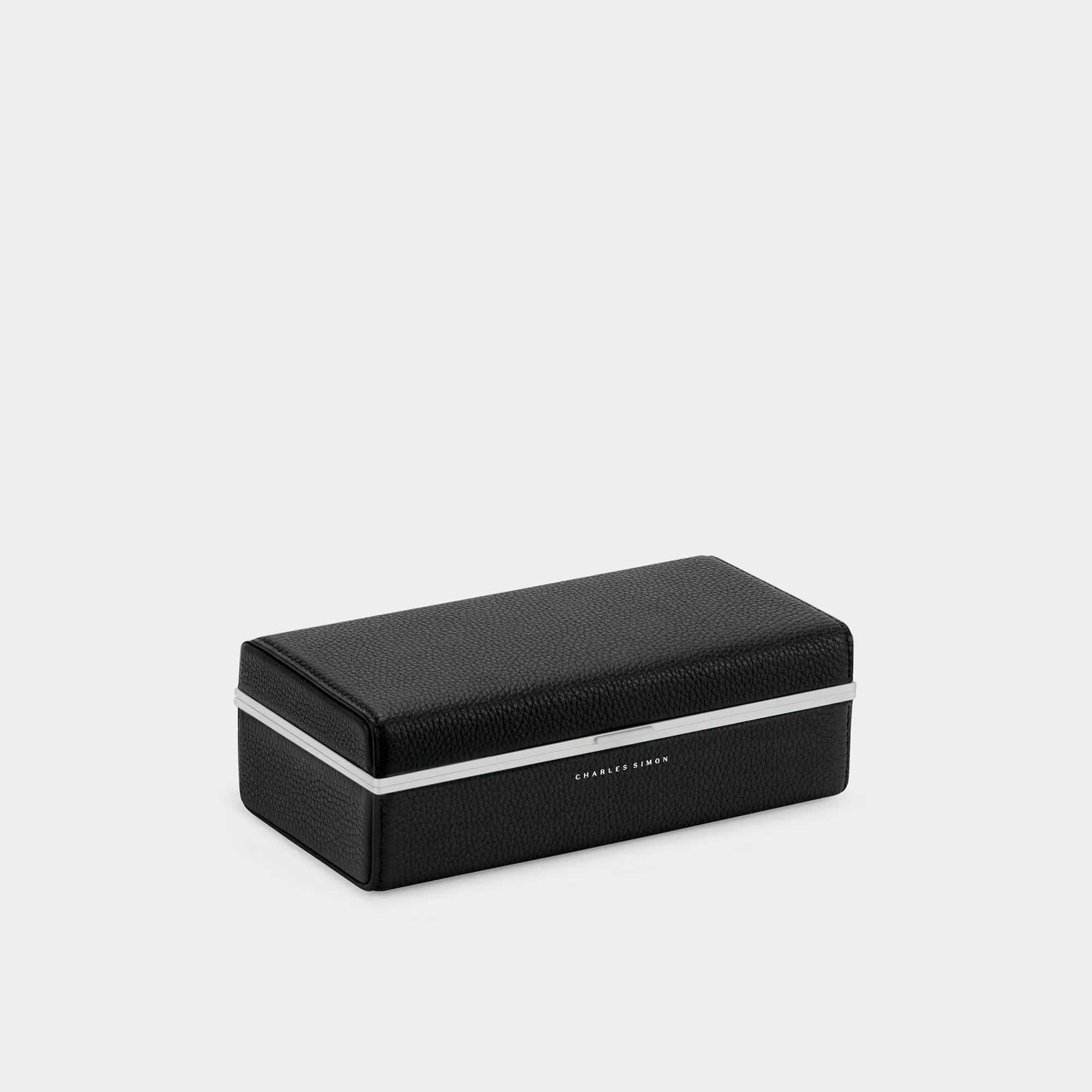 EATON 3 WATCH CASE - BLACK / GREY