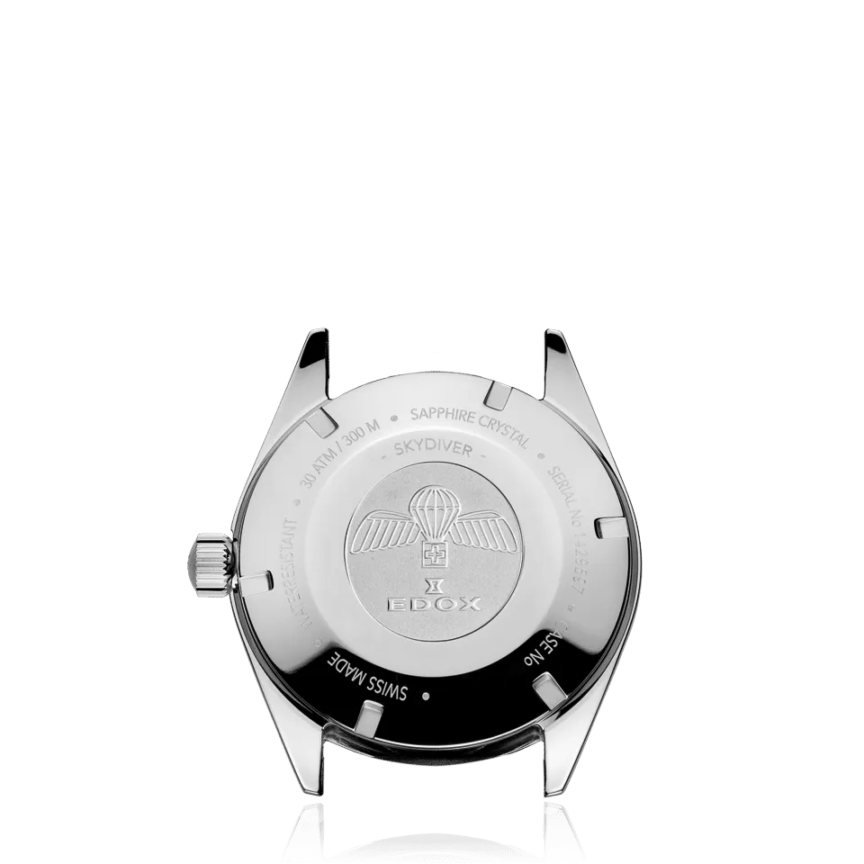EDOX SWISS MADE  80131-3NM-NIB SKYDIVER 38 DATE AUTOMATIC
