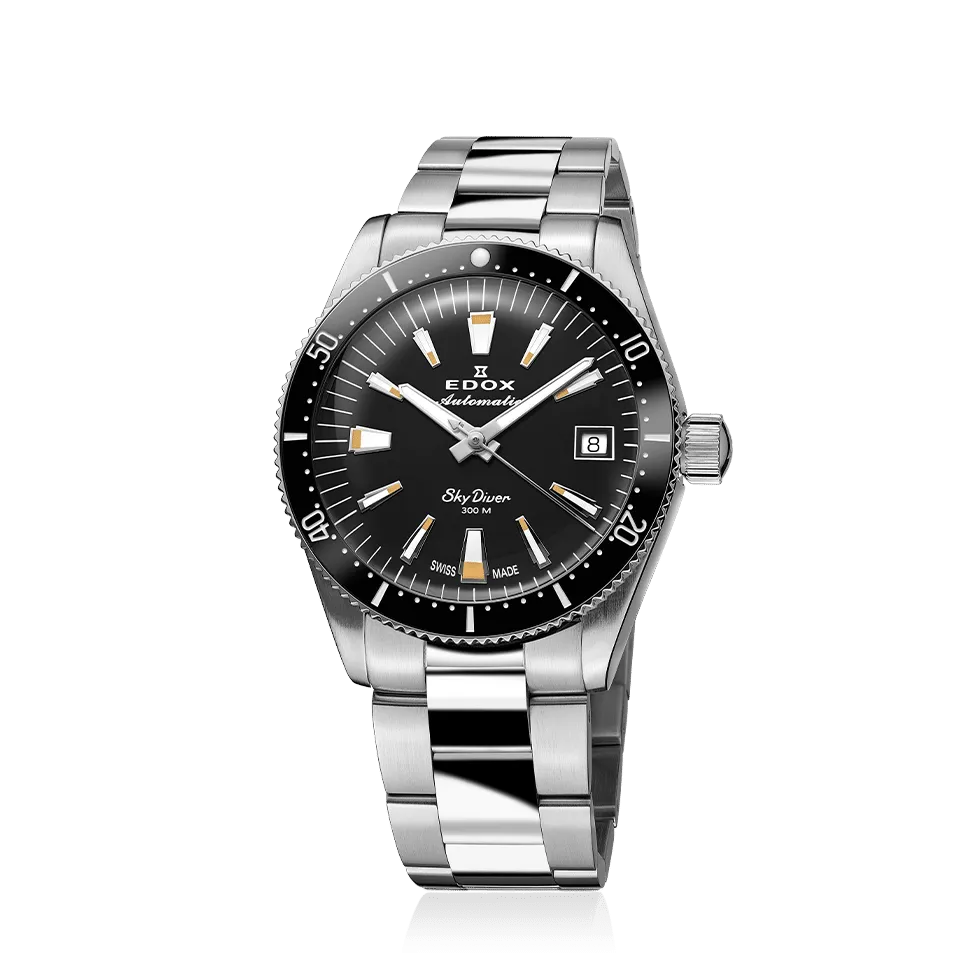 EDOX SWISS MADE  80131-3NM-NIB SKYDIVER 38 DATE AUTOMATIC