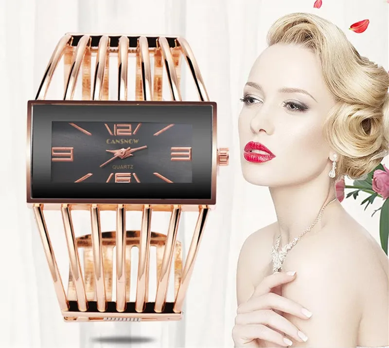 Elsa Lang Luxury Bangle Bracelet Watch