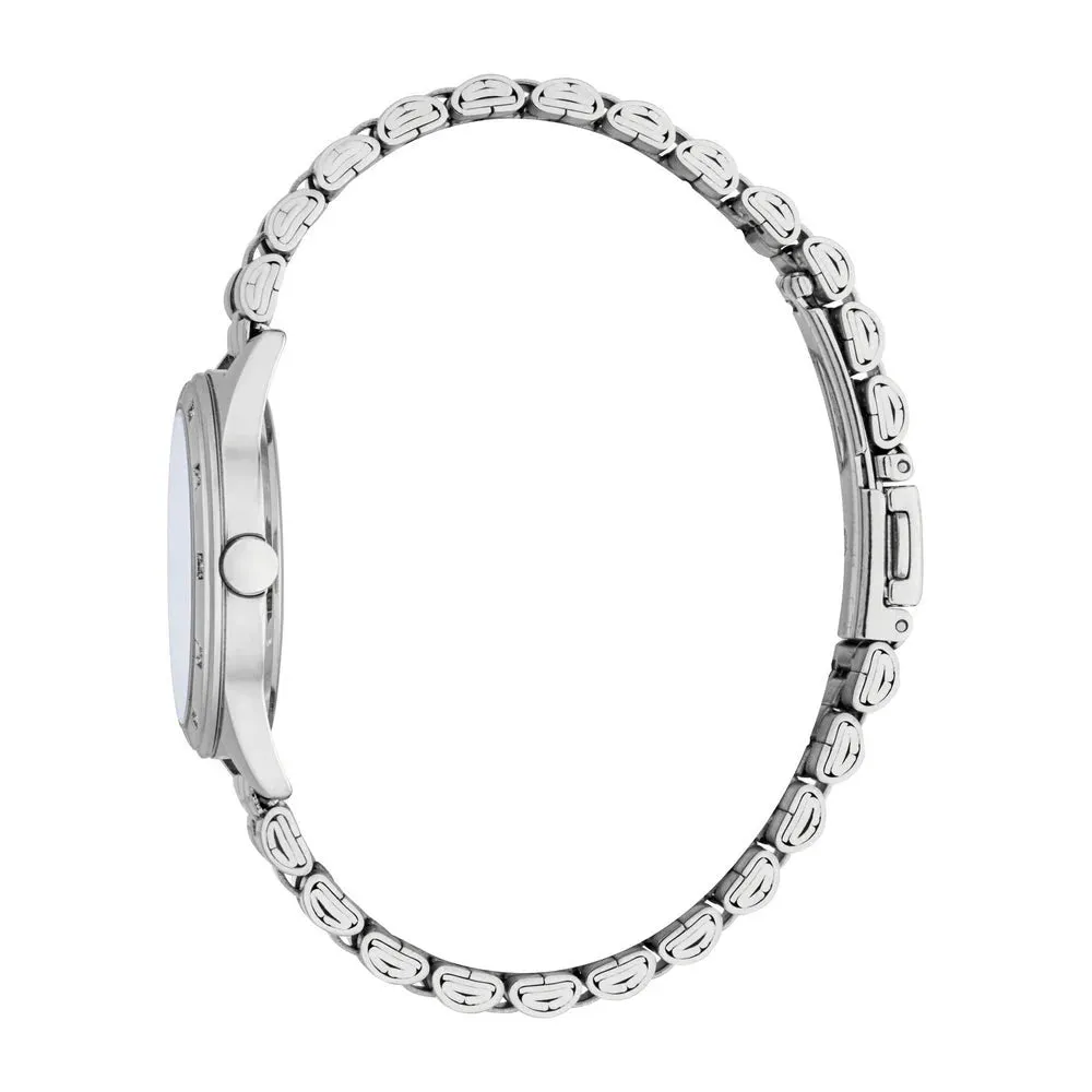 Esprit Koa Ladies Classic Blue Dial & Silver Stainless Steel Watch