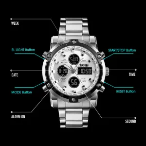 Fashionable Men's Digital Sports Business Watches