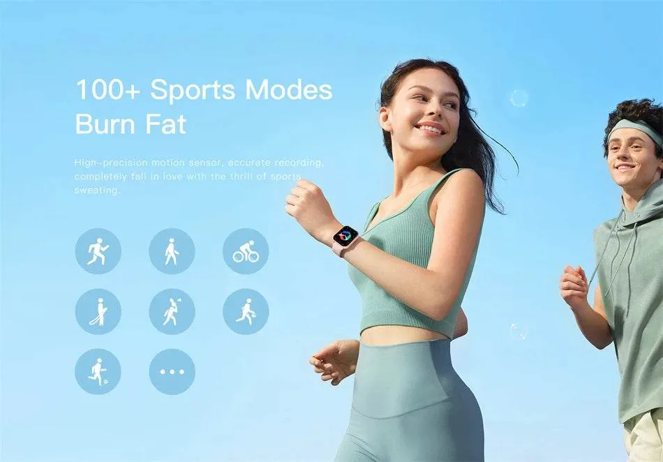 For Xiaomi Huawei IOS New Smart Watch Men Women Heart Rate Blood Pressure Fitness Tracker Bluetooth Call Smartwatch Man