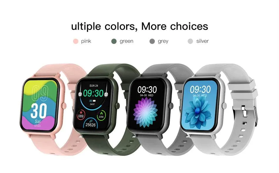 For Xiaomi Huawei IOS New Smart Watch Men Women Heart Rate Blood Pressure Fitness Tracker Bluetooth Call Smartwatch Man