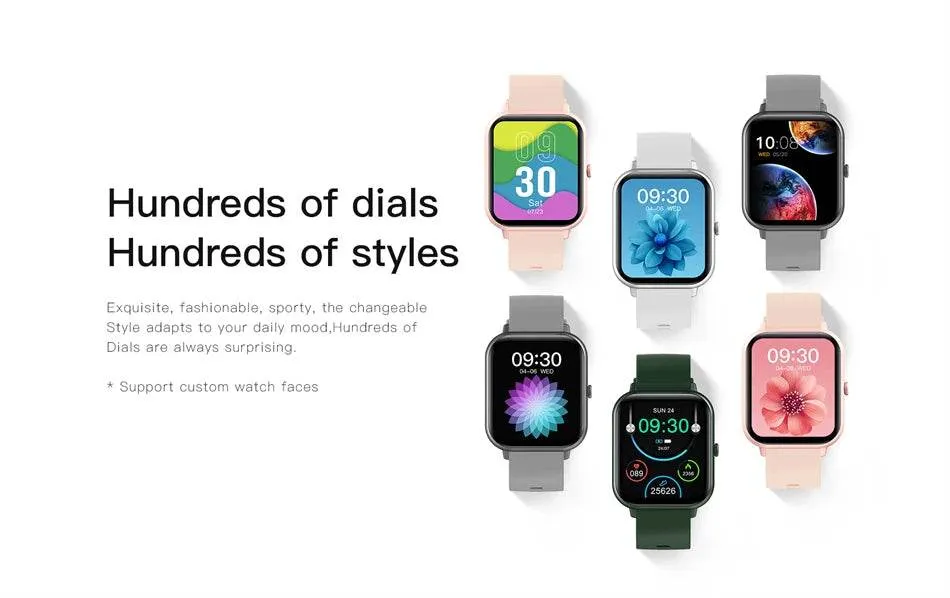 For Xiaomi Huawei IOS New Smart Watch Men Women Heart Rate Blood Pressure Fitness Tracker Bluetooth Call Smartwatch Man