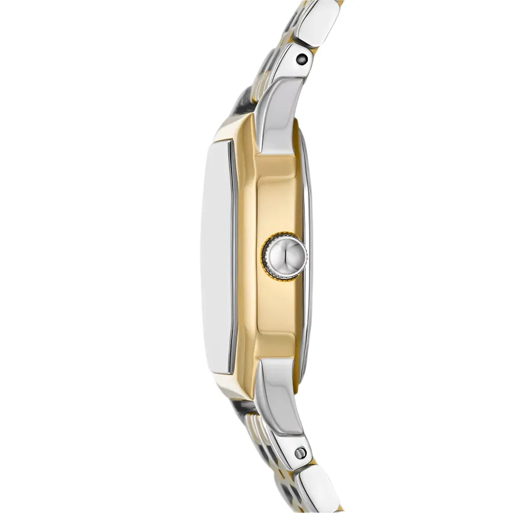 Fossil Harlow Ladies Three-Hand Two-Tone Stainless Steel Watch