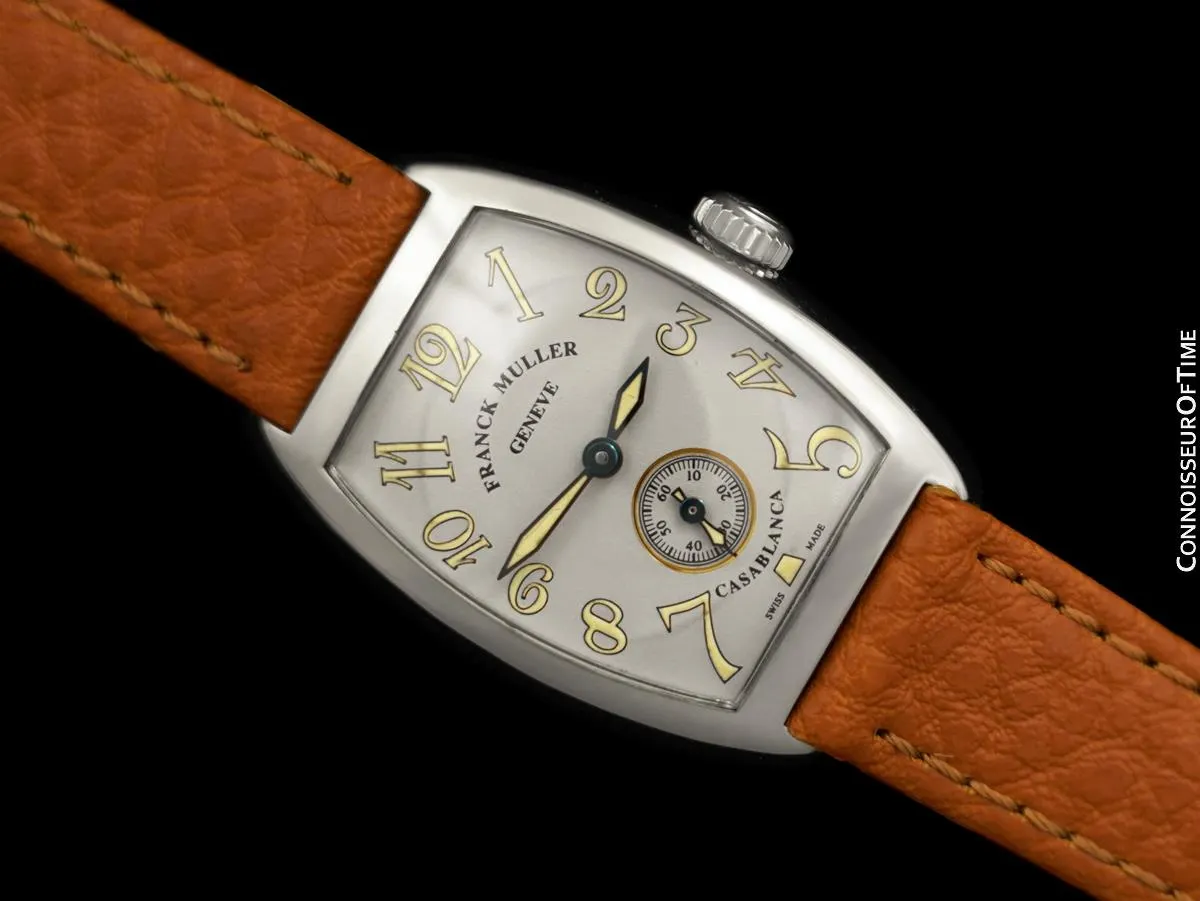 Franck Muller CC Curvex Casablanca 1750 Ladies Mechanical Watch - Stainless Steel