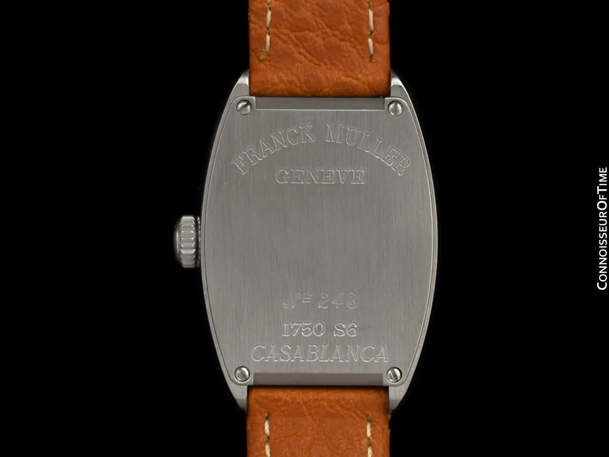 Franck Muller CC Curvex Casablanca 1750 Ladies Mechanical Watch - Stainless Steel
