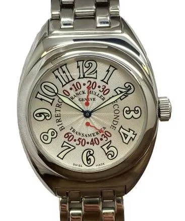 Franck Muller Transamerica Biretro Second 2000SR Silver Dial Automatic Men's Watch