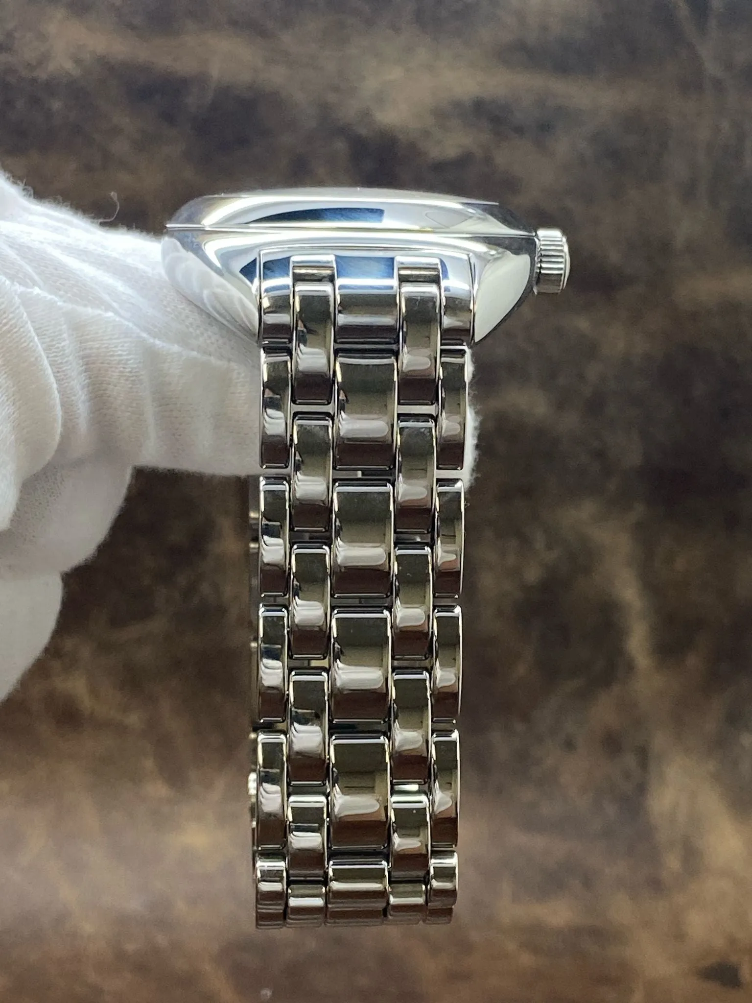 Franck Muller Transamerica Biretro Second 2000SR Silver Dial Automatic Men's Watch