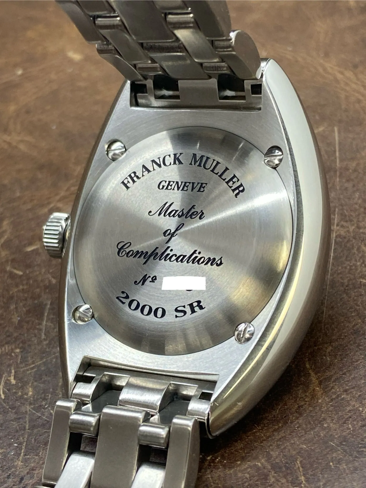 Franck Muller Transamerica Biretro Second 2000SR Silver Dial Automatic Men's Watch