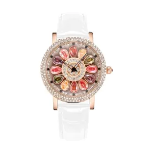 Full Inlaid Diamond Dial Watch Women  Wristwatches Jewelry
