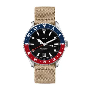 G5 Meridian Navy/Red - 39mm USA GMT
