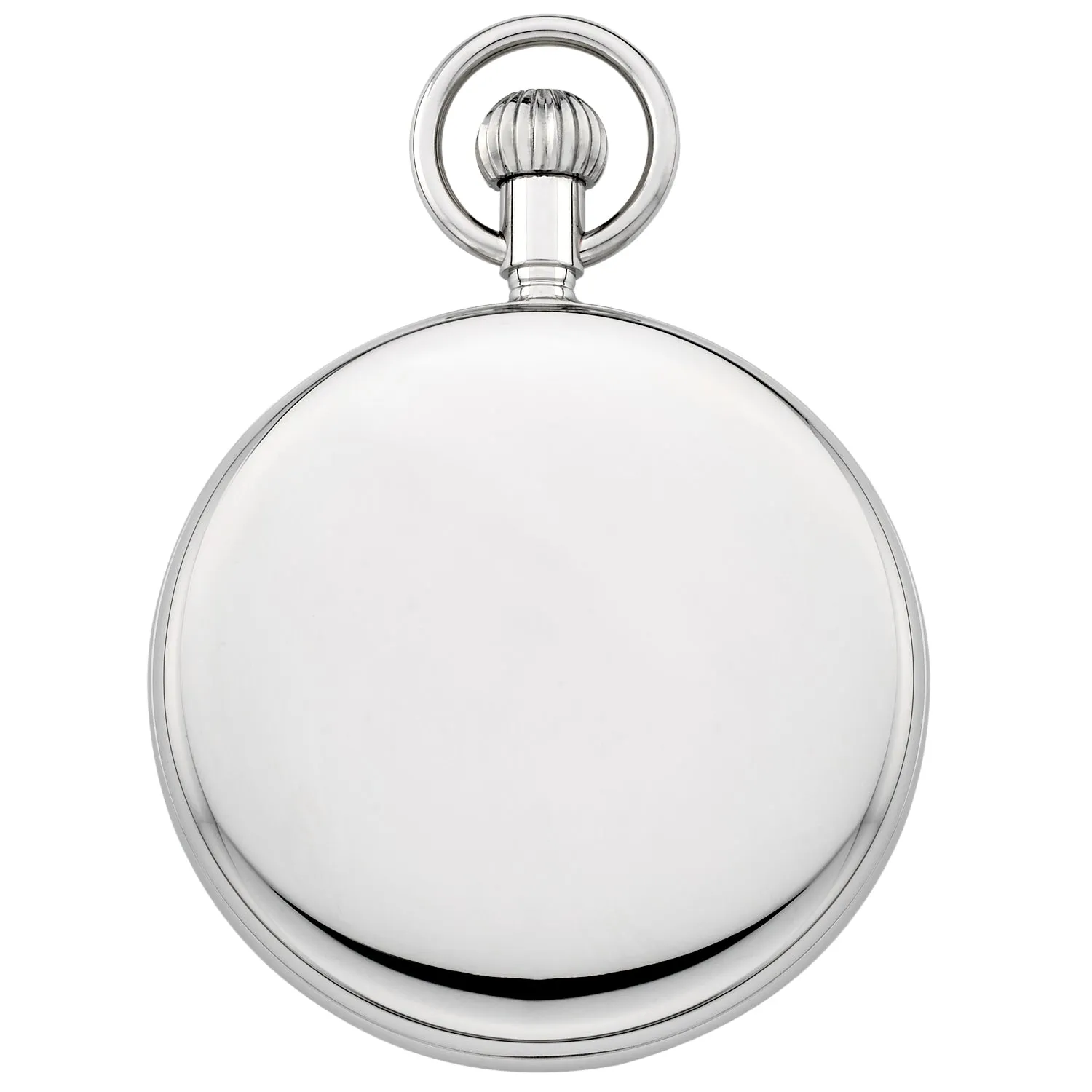 Gotham Men's Silver-Tone Mechanical Hand Wind Railroad Pocket Watch # GWC14102SB