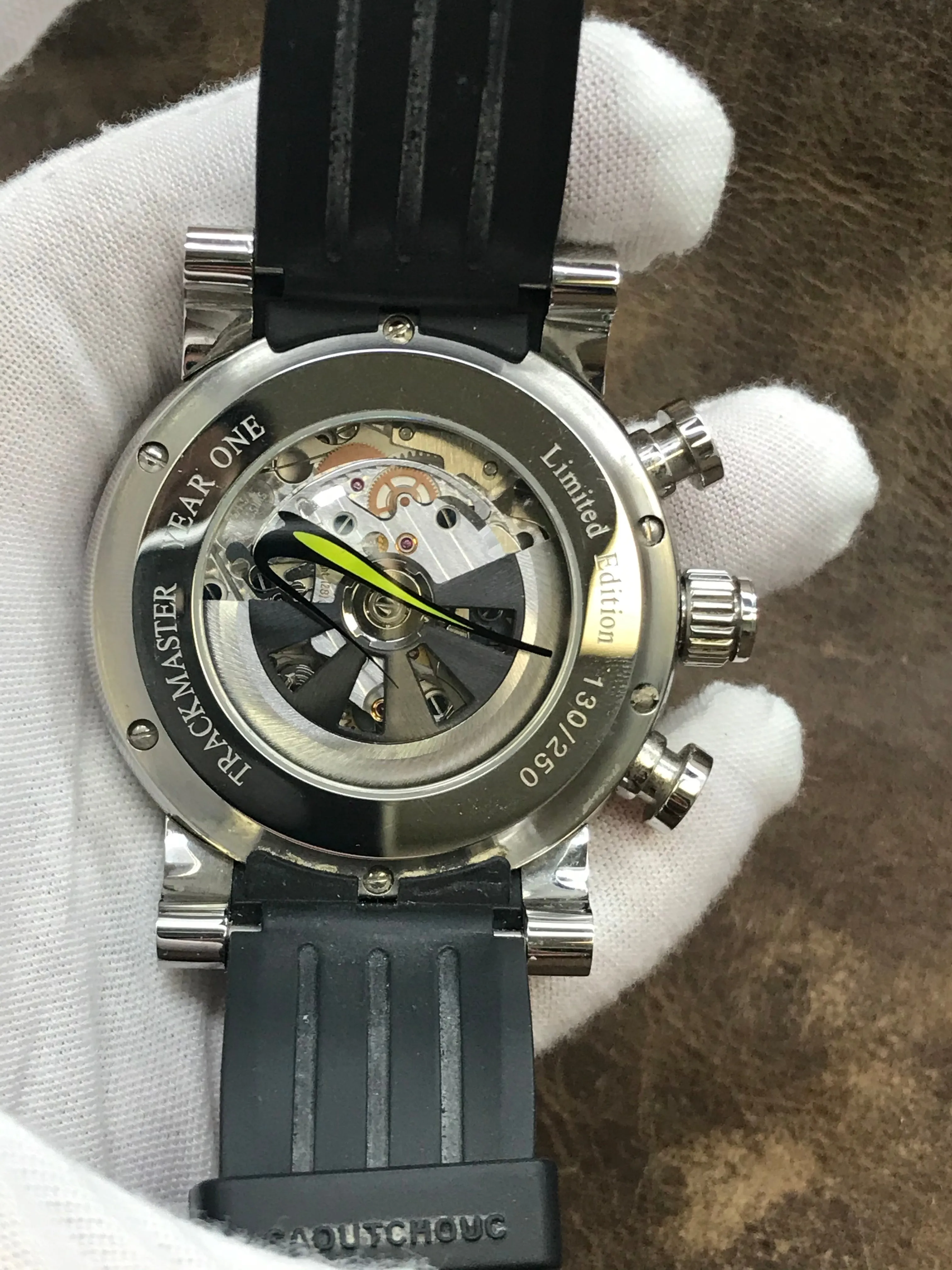 Graham  Silverstone Trackmaster Year One 250pcs Limited Edition 2BRYO.W01A.K66S White Dial Automatic Men's Watch
