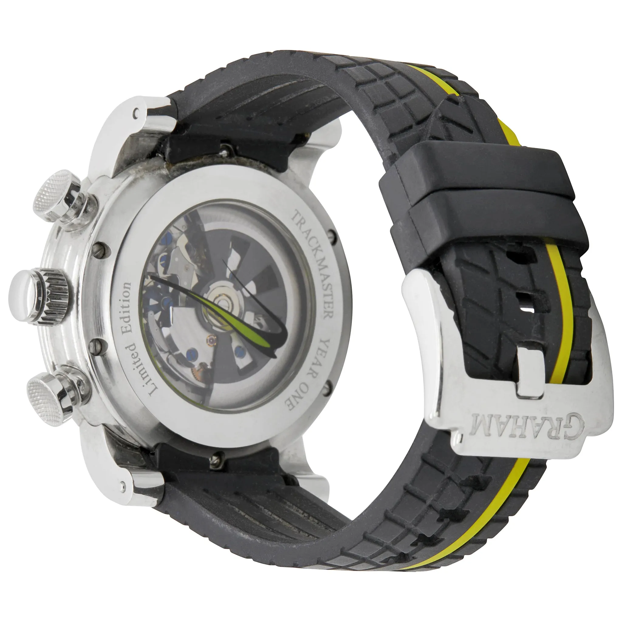 Graham  Silverstone Trackmaster Year One 250pcs Limited Edition 2BRYO.W01A.K66S White Dial Automatic Men's Watch