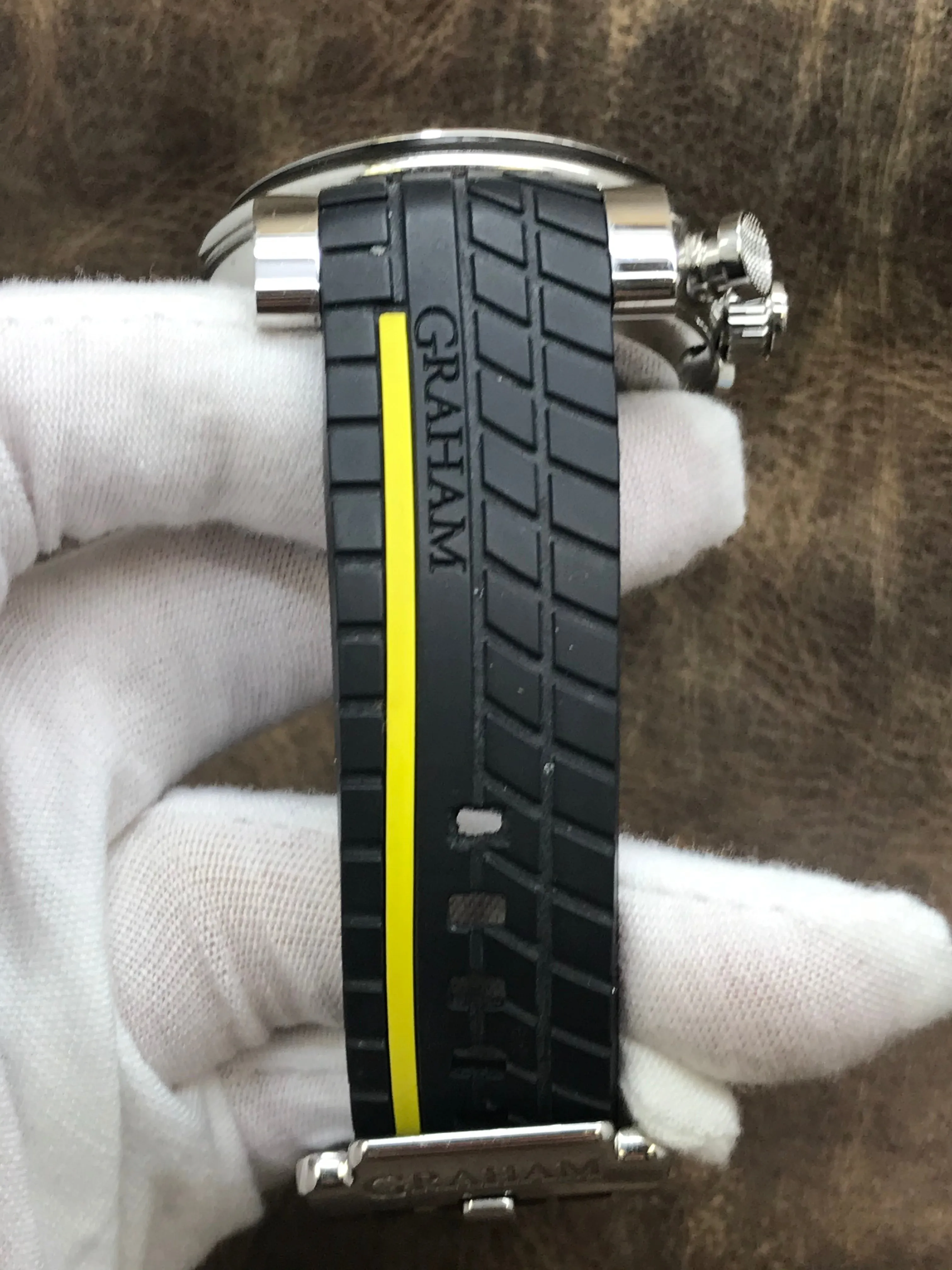 Graham  Silverstone Trackmaster Year One 250pcs Limited Edition 2BRYO.W01A.K66S White Dial Automatic Men's Watch