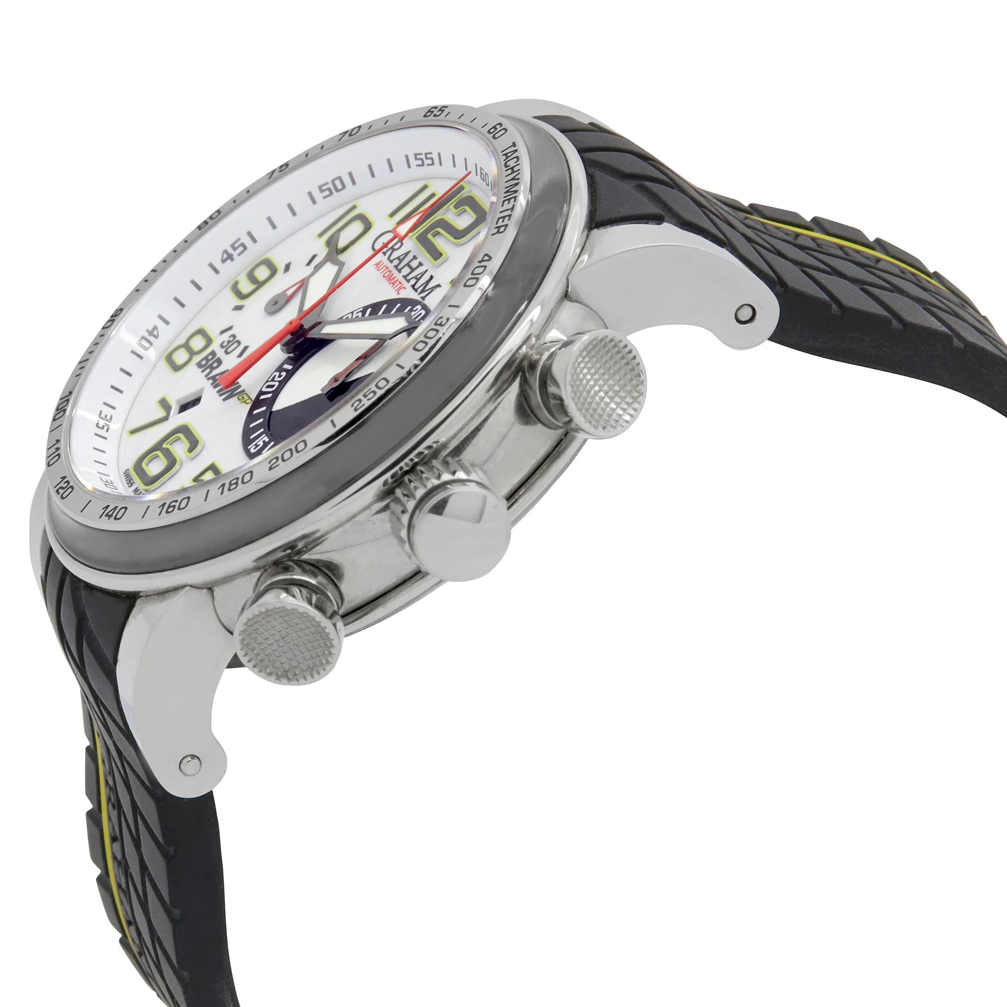Graham  Silverstone Trackmaster Year One 250pcs Limited Edition 2BRYO.W01A.K66S White Dial Automatic Men's Watch