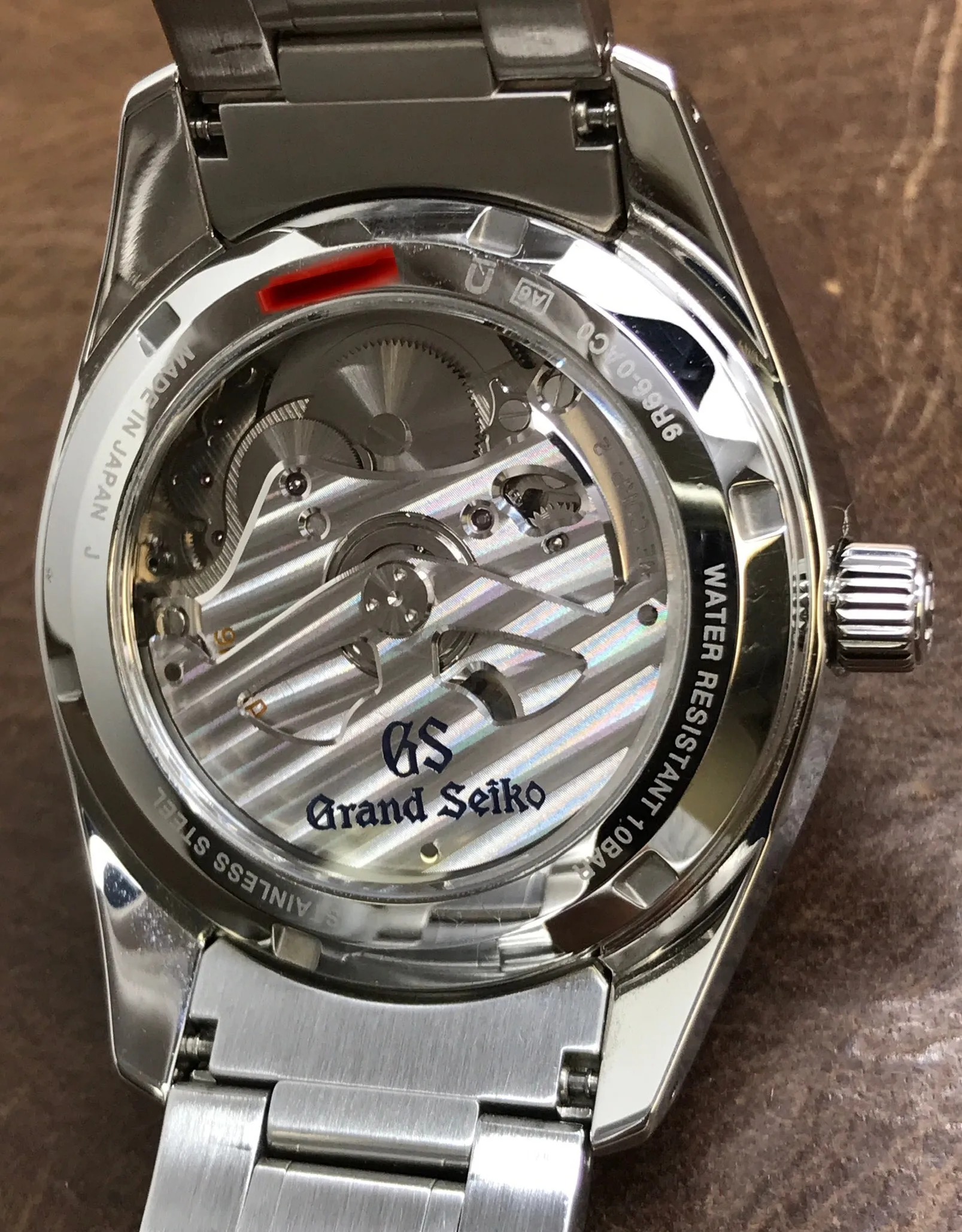 Grand Seiko Heritage Collection GMT SBGE211 Black Dial Spring Drive Men's Watch